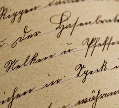 Ajuda para entender caligrafia antiga